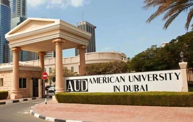 American University in Dubai campus in Dubai