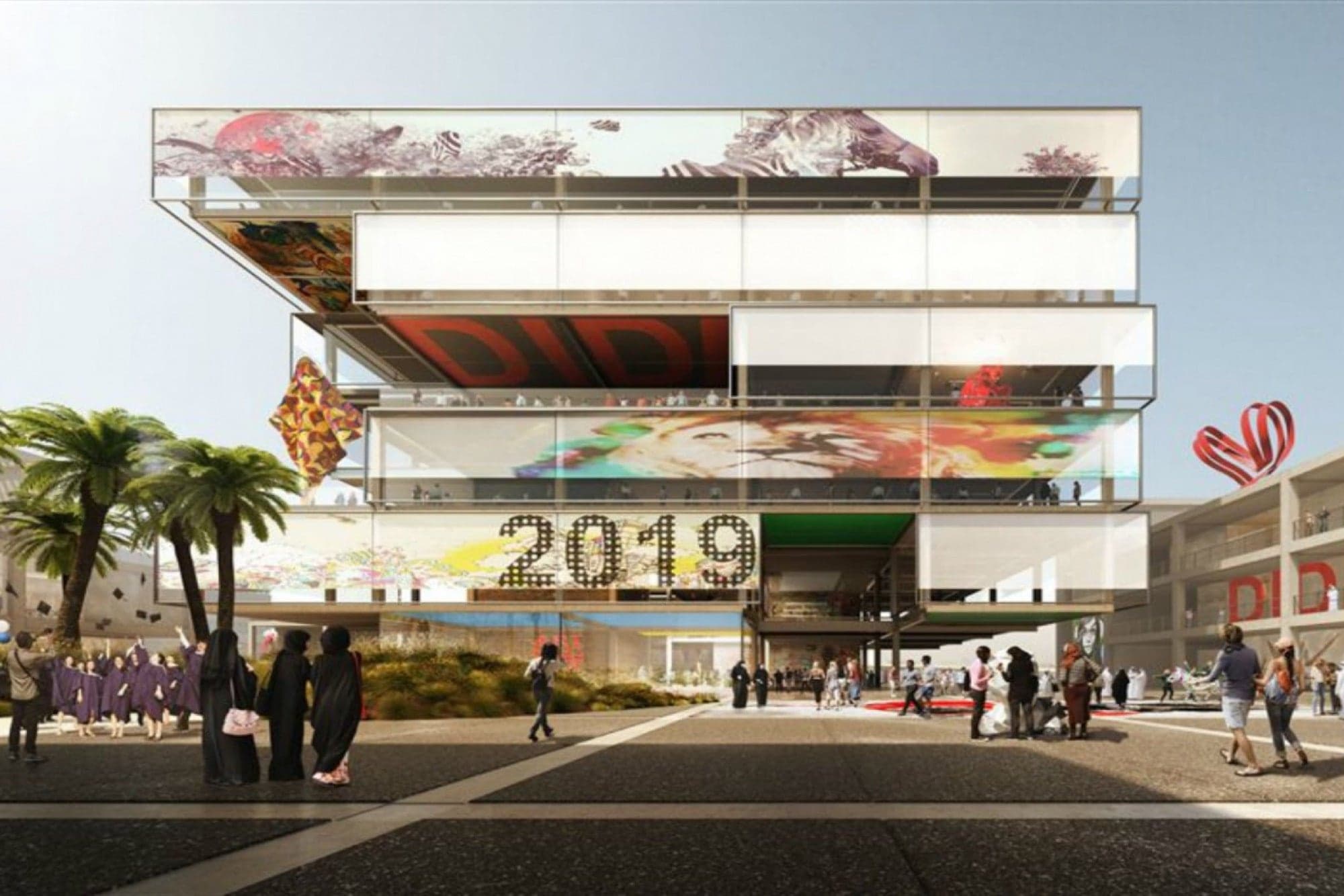 Dubai Institute of Design and Innovation campus in Dubai